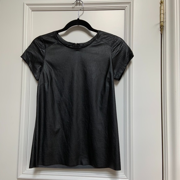 Generation Love faux leather top - Picture 2 of 4